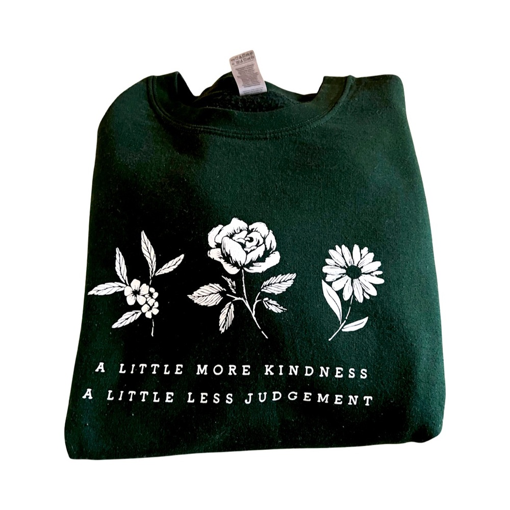 Forest green sweatshirt